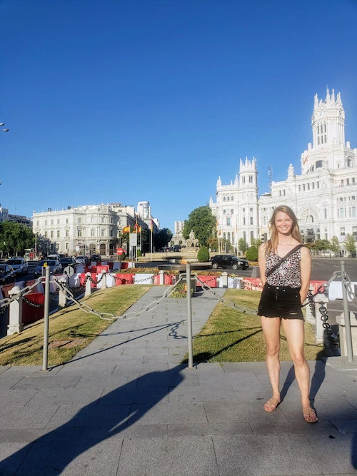 Foto de Kate en Madrid