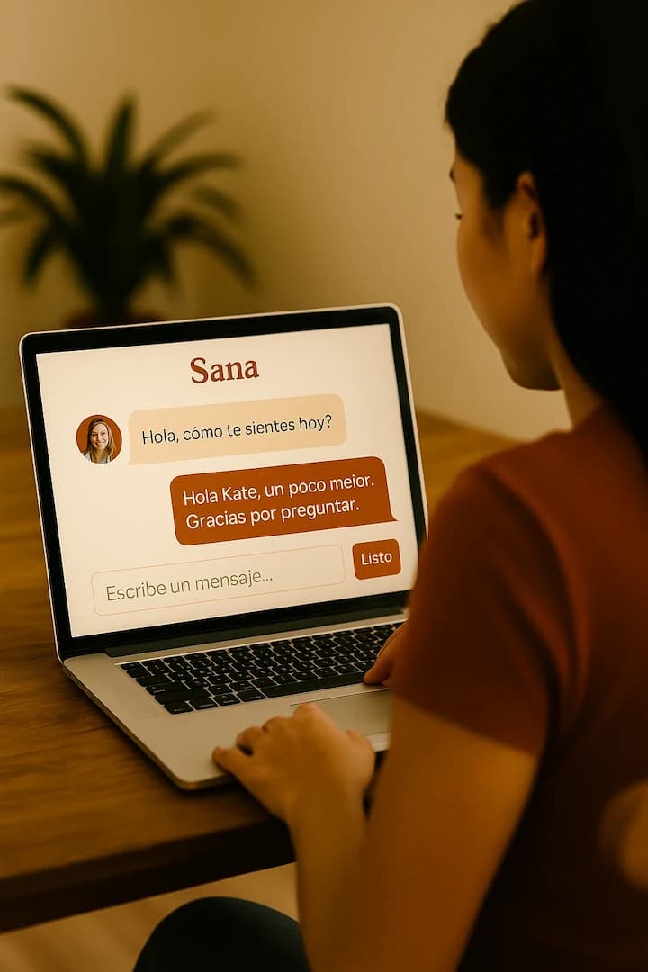 Chat de seguimiento médico